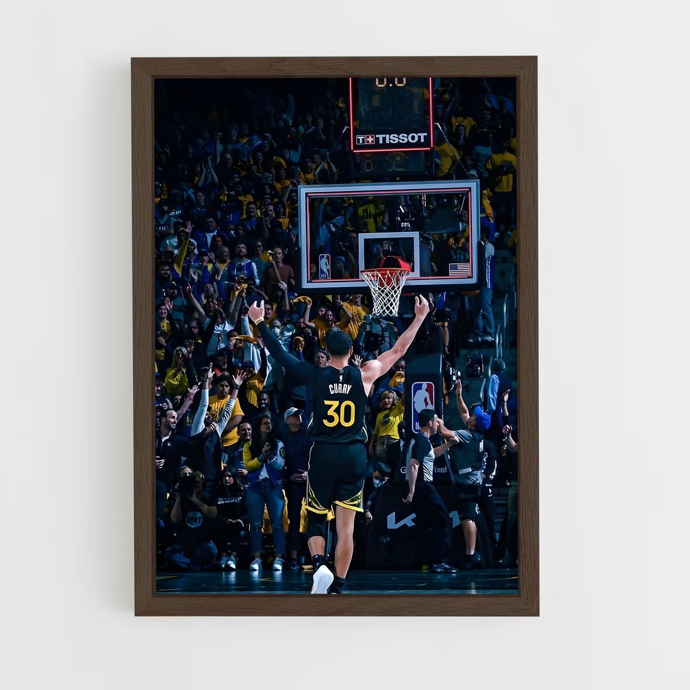 Poster Saut Vers la Victoire – affiche Basketball (vue 5)